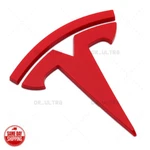 Tesla Model Rear Luggage Lid Nameplate Logo Badge Emblem Sport Red Oem Abs. Fixed Price $32.99.
