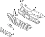 Genuine Hyundai Grille Cover 86390-L0300. Fixed Price $86.40.