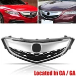 Front Bumper Upper Grille W/molding Fits 2015 2016 2017 Acura Tlx Satin Nickel. Fixed Price $126.34.