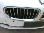 Passenger Grille Upper Bumper Mounted Fits 14-16 Bmw 528I 790195. Fixed Price $75.00.