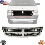 For 1998-2003 Dodge Ram 1500 Van Front Grille Chrome And Black Plastic CH1200230. Fixed Price $146.55.