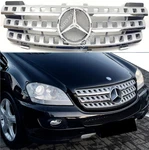 For Mercedes M-class W164 Front Bumper Chrome Grille 2005 2008 500 ML550. Fixed Price $121.32.