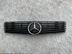 90-02 Mercedes R129 SL500 SL600 Hood Grille 7-FIN Blade Oem *repainted*. Fixed Price $375.00.