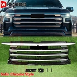 For 2022-2024 Silverado 1500 High Country Front Bumper Grille Satin Chrome. Fixed Price $268.00.