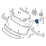 For Kia Sorento 2024-2025 86594R5JA0 Front Right Bumper Trim. Fixed Price $146.08.