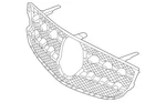 Genuine Mercedes-benz Grille Assembly 253-888-85-00. Fixed Price $118.40.