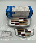 Oem Front Grille Emblem Trunk Decklid Badge Crest 15-19 Cadillac Ats Xts. Fixed Price $64.95.
