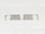 Alfa Romeo Giulia Sprint Gtc Polished Chrome Front Grill 4 Pcs New. Fixed Price $1224.00.