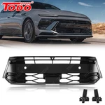 Fits 2024-2025 Hyundai Sonata Front Grille W/sensor Hole&camera Gloss Black. Fixed Price $199.99.