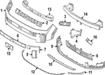 Genuine Hyundai Bumper Grille 86531-R6200-TRC. Fixed Price $454.15.