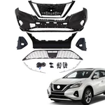 Front Bumper Cover Kit W/grille/fog Light/trim For Nissan Murano 2019-2023 2024. Fixed Price $477.99.