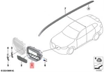Genuine Bmw X3 G45 Xdrive 20D 30E 40D Grille Front Right 51135A37656. Fixed Price $279.40.