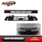 For 2025 Kia K4 Lxs Black & Chrome Front Bumper Upper Lower Grille. Fixed Price $320.05.