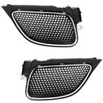 For 05-08 Vibe Front Upper Grille Assembly Gray W/chrome Molding Set Pair. Fixed Price $151.95.