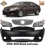 Front Bumper Cover Paintable & Grille Assembly Kit For 2010-2013 Buick Lacrosse. Fixed Price $720.00.