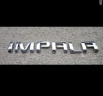 Chevrolet Chevy Impala Trunk Emblem Badge Decal Letters Oem Stock Chrome Rear. Fixed Price $7.50.