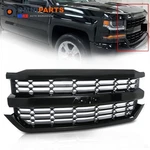Gloss Black Front Upper Bumper Grill Fit 16-18 Chevrolet Silverado 1500 84046156. Fixed Price $103.54.