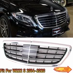Chrome Front Grille Fit Mercedes W222 2014-2020 S400 S550 S65 S63 Amg S560. Fixed Price $150.69.