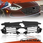 Fit 20-22 Hyundai Sonata Se/hybrid Front Upper Radiator Grille Cover Latch Black. Fixed Price $44.98.