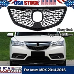 For 2014 2015 2016 Acura Mdx Glossy Black Front Bumper Grille 2022 Style. Fixed Price $321.29.