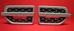 2010 - 2016 Land Rover LR4 Fender Grille / Vent Air Intake Set Silver. Fixed Price $54.99.