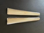 1947-1948 Ford Upper Grille Trim Bars Molding Deluxe Chrome Stainless 8171 8170. Fixed Price $80.00.