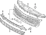 Genuine Kia Lower Grille 86531-S9510. Fixed Price $199.89.