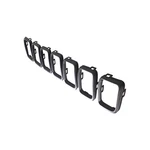 CH1210134 New Replacement Grille Trim Ring Set Fits 2017-2021 Jeep Compass Capa. Fixed Price $111.00.