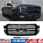 Agate Black Front Bumper Grille 2024-2025 Ford F-150 F150 Platinum Larait. Fixed Price $269.99.