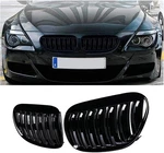 Gloss Black Front Kidney Grille For 2004-2010 Bmw E63 E64 M6 645CI 650I. Fixed Price $34.95.