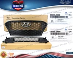 Genuine Radiator Bumper Grille Black FOR18-21 Hyundai Kona 86350J9000+86560J9000. Fixed Price $169.99.