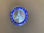 Mercedes-benz W108 Radiator Emblem Badge Fritz Kohm Pforzheim Year 1965-1972. Fixed Price $120.00.