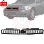Front Grille Chrome Shell With Gray Insert For 2006-2013 Chevrolet Impalanew. Fixed Price $70.36.