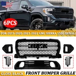 Front Grille Plate & Fog Bezel Kit W/ Led Lamp For 19-22 Gmc Sierra 1500 Denali. Fixed Price $254.99.