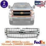 Grille Assembly Chrome For 2007-2010 Chevrolet Silverado 2500HD 3500HD. Fixed Price $259.75.