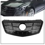 Front Bumper Grille Assembly Gloss Black For Cadillac Cts 2014 2015. Fixed Price $229.75.