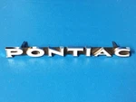 Nos Gm 1970-1971 Pontiac Lemans Sport Tempest Grill Script Emblem 479183. Fixed Price $59.50.