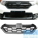 Black Front Bumper Upper Honeycomb Grille For Honda Crv Cr-v 2017-2019. Fixed Price $83.99.