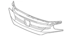 Genuine Honda Upper Grille 71121-TGG-A02. Fixed Price $238.98.