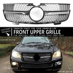 Chrome Black Bumper Grille Upper For Mercedes Benz Gl-class X164 2007-2012. Fixed Price $109.99.