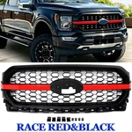 2021-2023 Ford F-150 F150 Platinum Front Bumper Grille Race Red+black. Fixed Price $154.37.