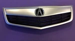 Fit New Tsx Oem Emblem W/ Upper Grille Satin Finished Molding 71121-TL2-A5. Fixed Price $1139.00.