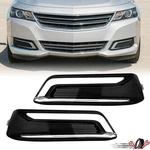 Lh & Rh Fog Light Bezel Cover Set For Chevrolet Impala 2014-2020 Lamp Grille. Fixed Price $20.00.