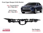 Genuine Front Bumper Upper Grille Bracket Toyota RAV4 2019-2025 53115-0R010. Fixed Price $75.00.