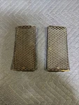 Porsche 914 Engine Decklid Side Cover Grille Pair Oem German. Fixed Price $25.00.