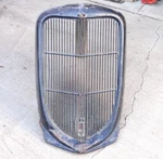 1936 Ford Truck Grille Shell Original Pickup Panel Custom Rod. Fixed Price $1450.00.