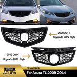 New 2022 Style Front Upper Grille Assembly For Acura Tl 2009-2014 Gloss Black. Fixed Price $280.49.