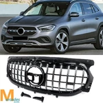 W/camera Hole Front Bumper Grille For Mercedes Benz H247 2020-2023 Chrome+black. Fixed Price $87.41.