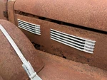 1940 Original Gm Cadillac Side Hood Grille Insert Set Of Four. Fixed Price $275.00.