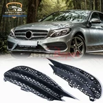 Fog Light Air Vent Grille Covers For 15-18 Mercedes Benz W205 C300 C43 Amg Black. Fixed Price $55.98.